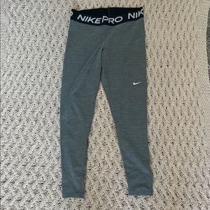 Nike  Pro Gray Leggings